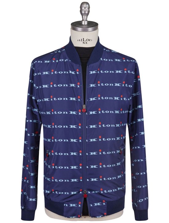 Kiton Kiton Blue Pl Coat Blue