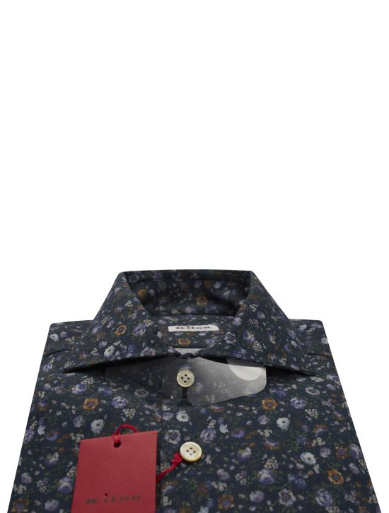 Kiton Kiton Multicolor Wool Shirt Multicolor 001