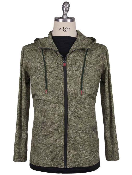 Kiton Kiton Green Cotton Sweatshirt Umbi Green 000