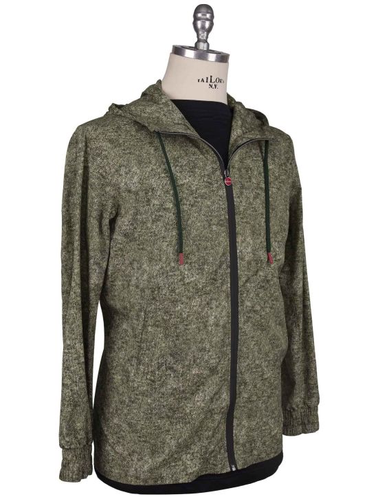 Kiton Kiton Green Cotton Sweatshirt Umbi Green 001