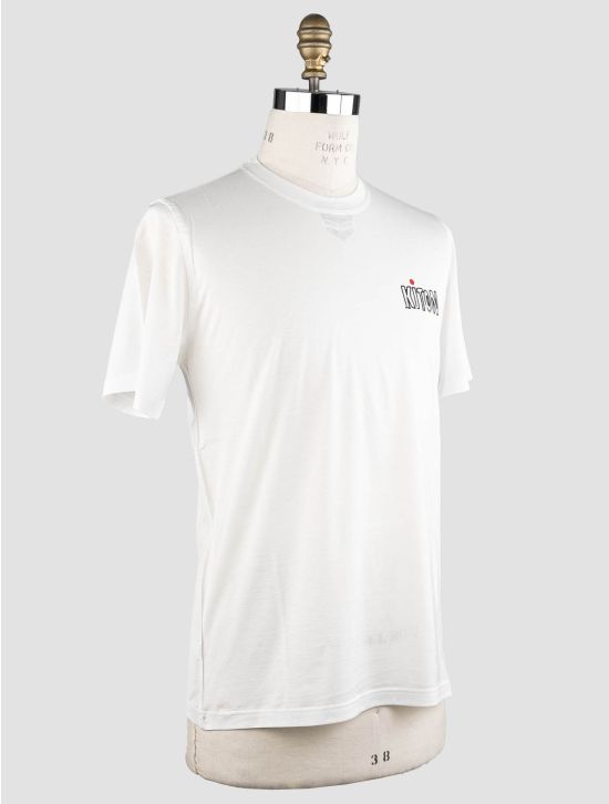 Kiton Kiton White Cotton T-Shirt White 001