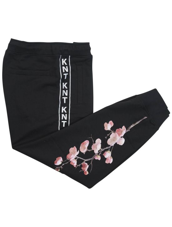 KNT Kiton KNT Black Cotton Pants Black 000