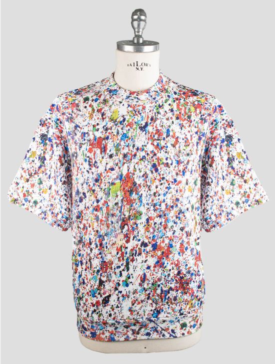 KNT KNT Kiton Multicolor Cotton T-Shirt Special Edition Multicolor 000