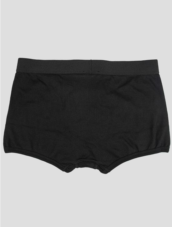 Kiton Kiton Black Cotton Ea Underwear Black 001