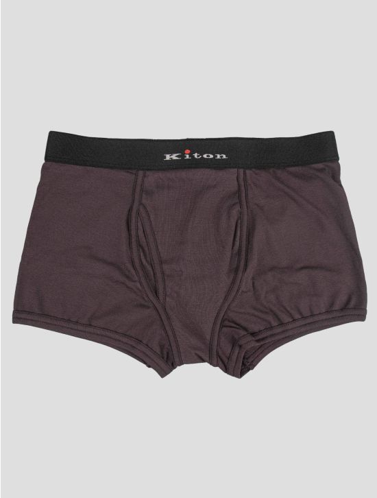 Kiton Kiton Burgundy Cotton Ea Underwear Burgundy 000