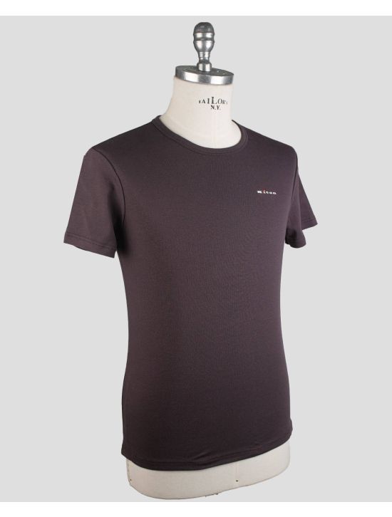 Kiton Kiton Purple Cotton Ea T-Shirt Underwear Purple 001