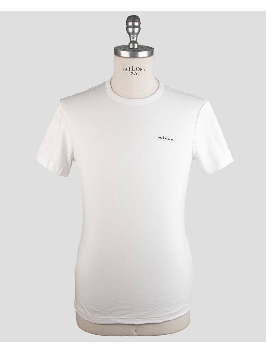 Kiton Kiton White Cotton Ea T-Shirt Underwear White 000