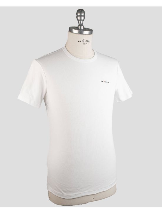 Kiton Kiton White Cotton Ea T-Shirt Underwear White 001