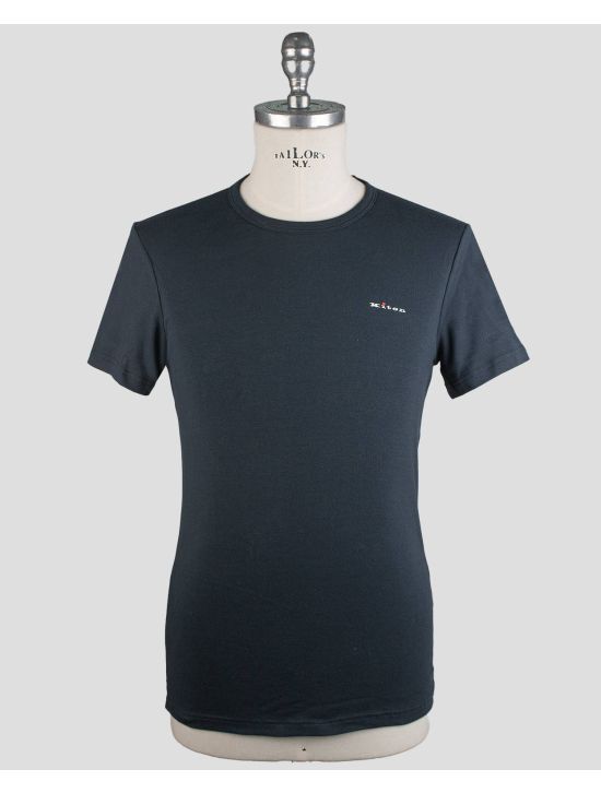Kiton Kiton Blue Navy Cotton Ea T-Shirt Underwear Blue Navy 000