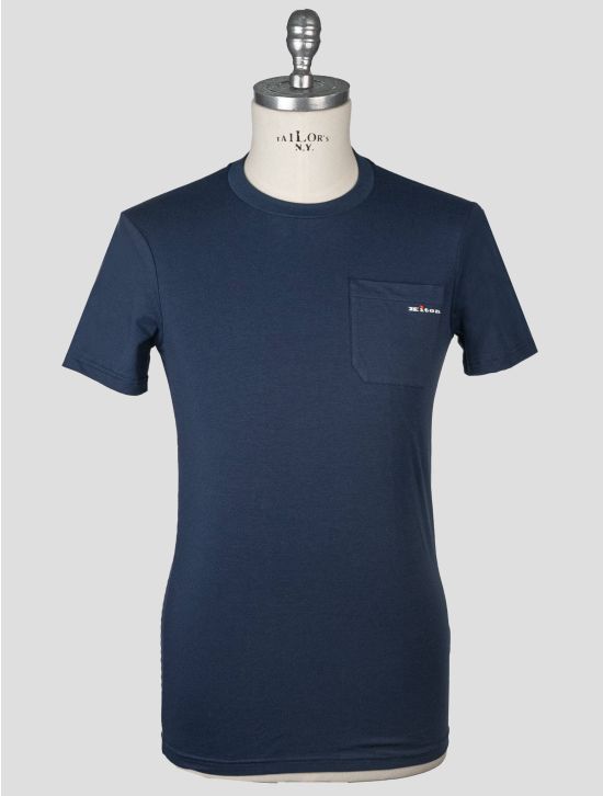 Kiton Kiton Blue Cotton Ea T-Shirt Underwear Blue 000
