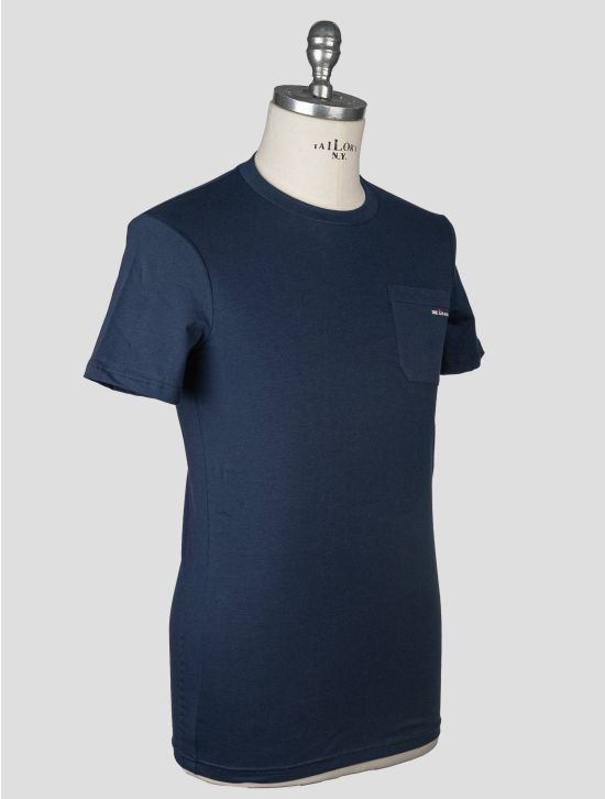 Kiton Kiton Blue Cotton Ea T-Shirt Underwear Blue 001