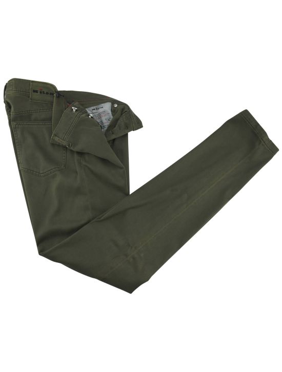 Kiton Kiton Green Cotton Ly Ea Jeans Green 001