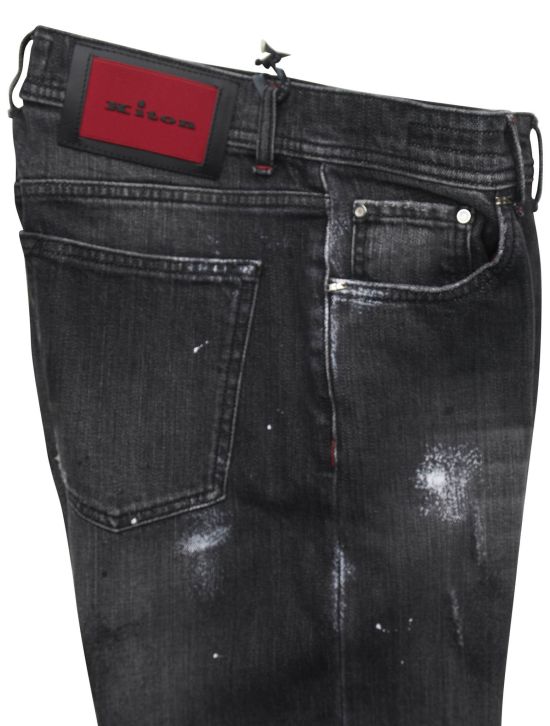 Kiton Kiton Blue Cotton Ea Jeans Blue 001