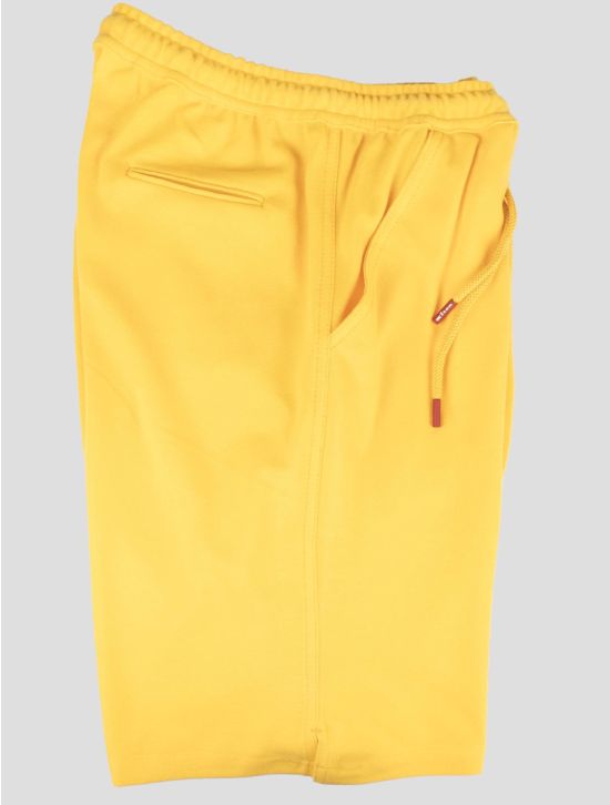 Kiton Kiton Yellow Cotton Short Pants Yellow 000