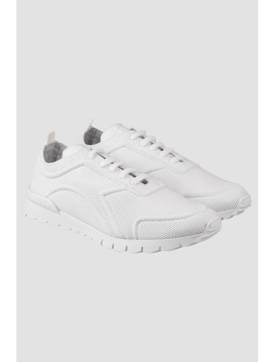 Kiton Kiton White Cotton Ea Sneakers White 000