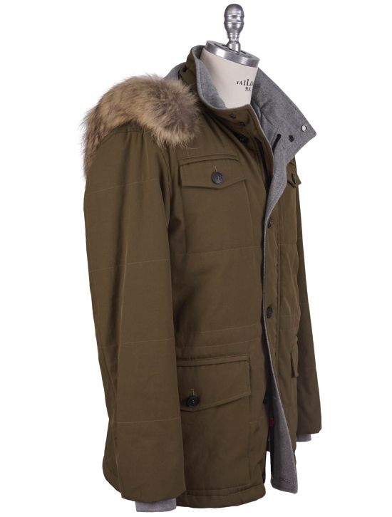kiton コート ジャケット Outdoor Jacket Cashmere Blue | Kiton
