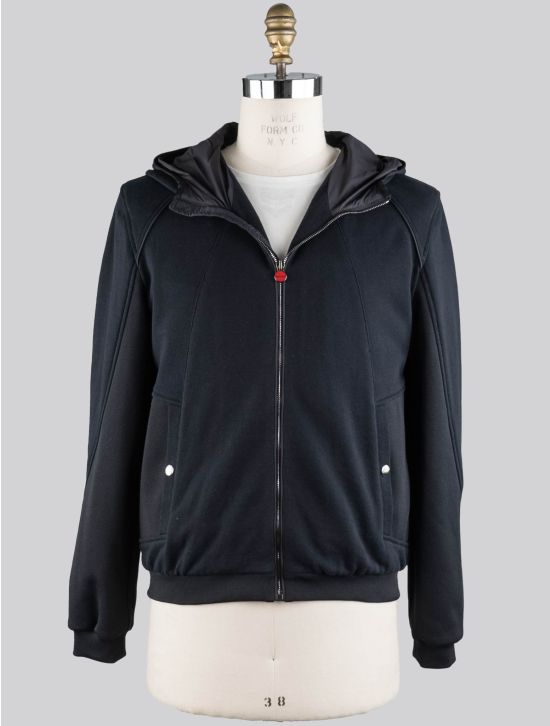 Kiton KitoN Blue Navy Cotton Pl Coat Blue Navy 000