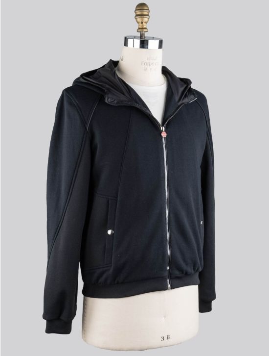 Kiton KitoN Blue Navy Cotton Pl Coat Blue Navy 001