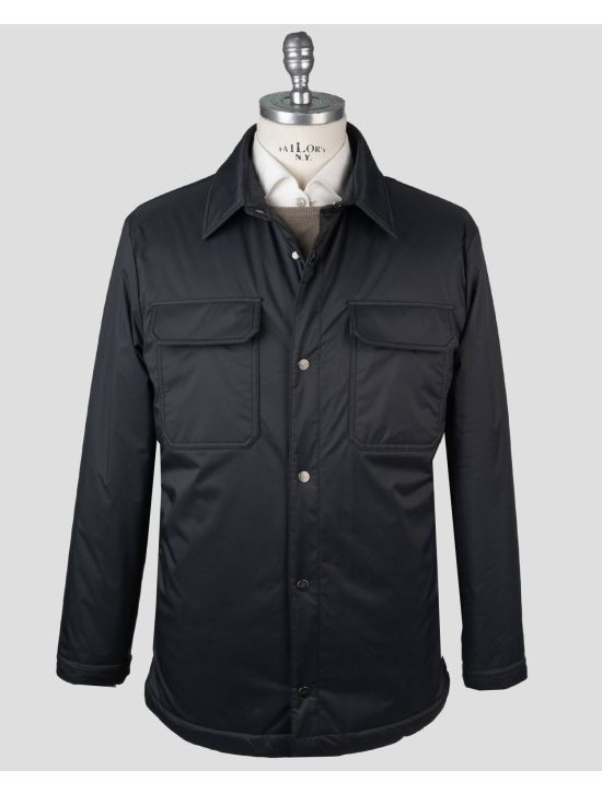 Kiton Kiton Black Pl Coat Black 000