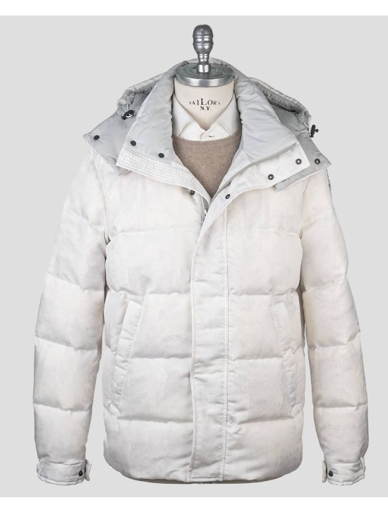 Kiton Kiton White Pa Ea Coat White 000