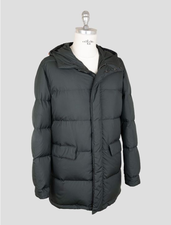 Isaia Isaia Green Pl Coat Green 001