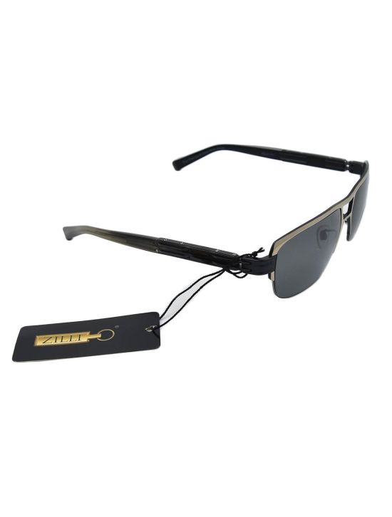 Zilli ZILLI Beige Titanium Acetate Sunglasses Beige 001