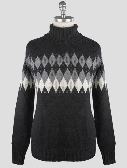 トップス Gran Sasso Gran Sasso Multicolor Cashmere Virgin Wool Sweater Turtleneck | IsuiT