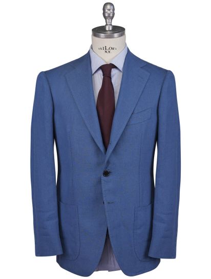 Cesare Attolini Light Blue Linen Suit | IsuiT