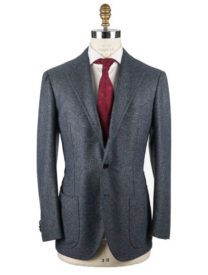 Cesare Attolini Blue Cashmere Blazer | IsuiT