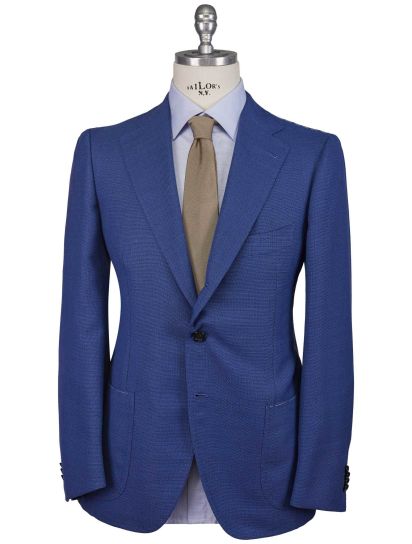 Cesare Attolini Blue Wool Blazer | IsuiT