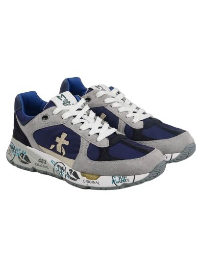 Premiata Multicolor Leather Suede Pa Sneakers | IsuiT