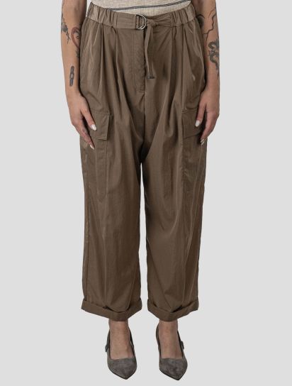 Brunello Cucinelli Brown Pl Cargo Pants | IsuiT