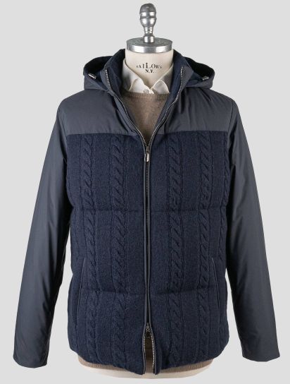 Cesare Attolini Blue Cashmere Pl Coat | IsuiT