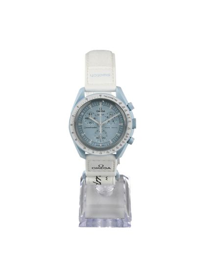 Omega x Swatch Mission to Uranus Light Blue White Bioceramic 42mm