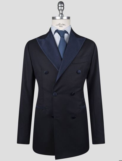 Luigi Borrelli Blue Virgin Wool Smoking Suit | IsuiT