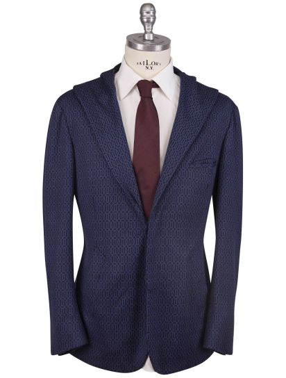 コートその他 Kiton FW24 Kiton Coat (UW1886V0444F0700E BLU) Kiton Coat UW1886V0444F0700E-BLU | IlDuomo