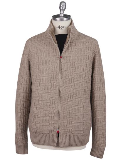 ニット・セーター IONSEOUL Cashmere Stripe Karanit BBU682 CORTINA FUR CASHMERE SWEATER
