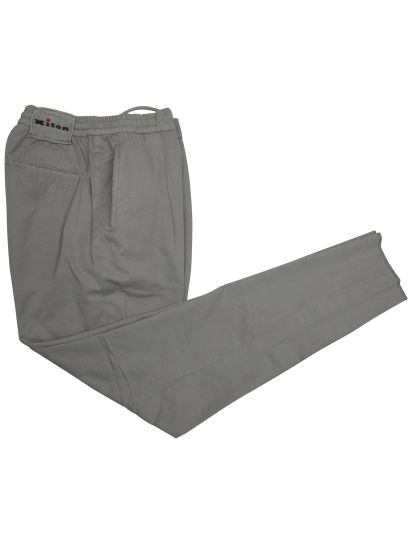 Kiton Gray Cotton Pants | IsuiT
