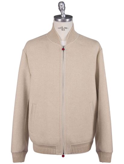 Kiton Beige Cashmere Coat IsuiT