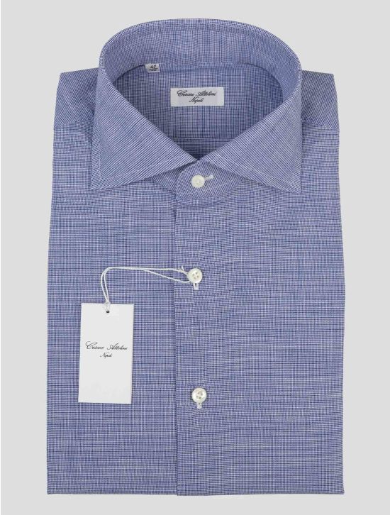 Cesare Attolini Cesare Attolini Blue Cotton Shirt Blue 000