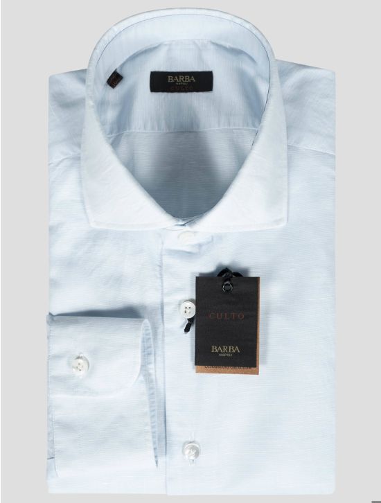 Tシャツ・カットソー BARBA SS25 CLASSIC OPERATINO SHIRT (I1U13P0147021U 01) Men's S-Logo Short Sleeve T-Shirt