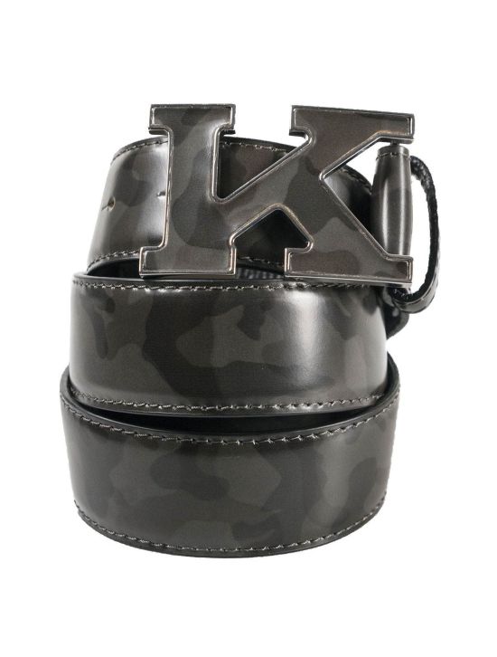 Kiton KITON Camouflage Leather Belt Camouflage 000 Kiton KITON Camouflage Leather Belt Camouflage 000