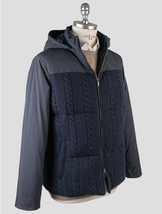 Cesare Attolini Cesare Attolini Blue Cashmere Pl Coat Blue 001
