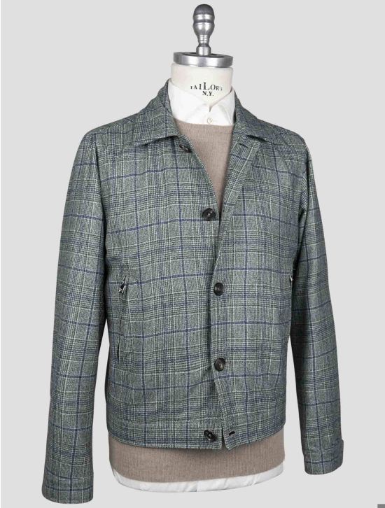 Isaia Isaia Gray Cashmere Silk Coat Gray 001