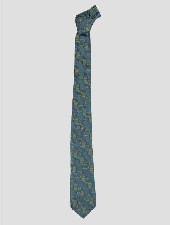 Kiton Kiton Green Silk Tie Green 000