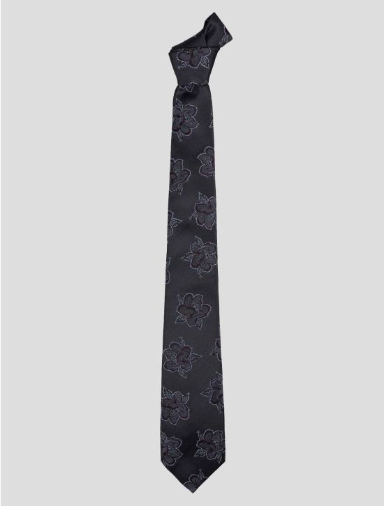 Kiton Kiton Gray Silk Tie Gray 000