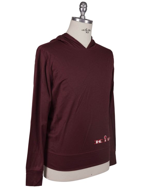 Kiton Burgundy Cashmere Sweater | IsuiT