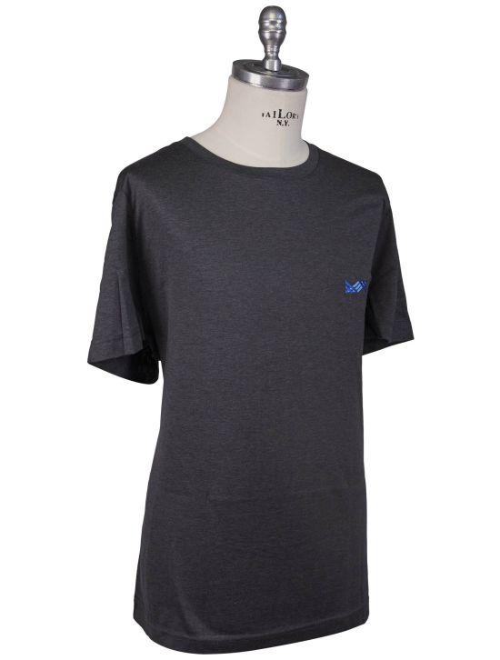 Kiton Knt Gray Cotton T-Shirt | IsuiT