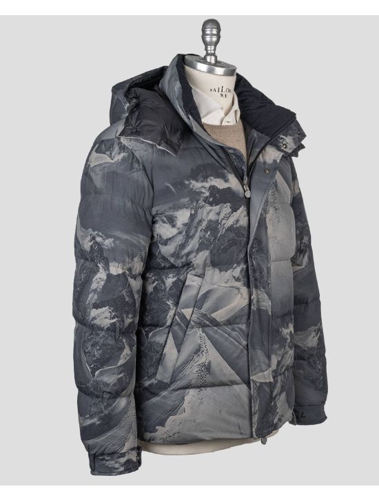 Kiton Kiton Dark Gray Pa Ea Coat Dark Gray 001
