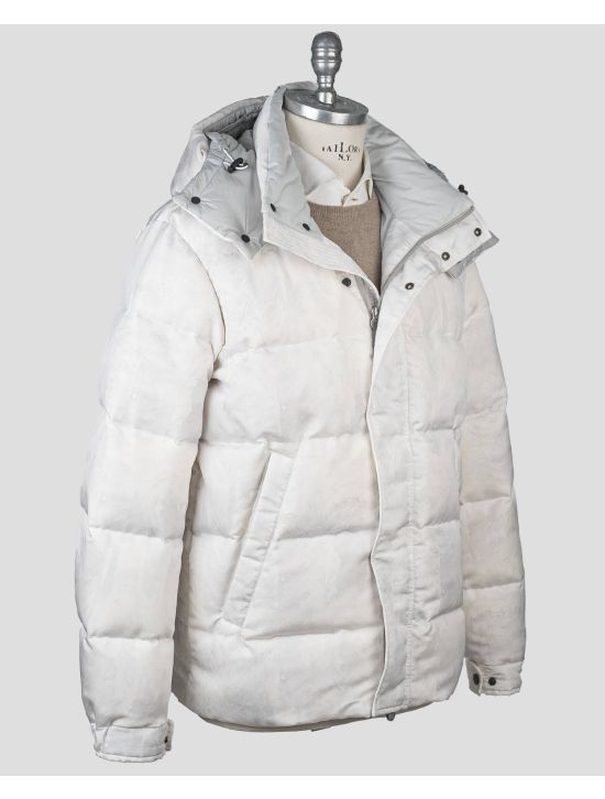 Kiton Kiton White Pa Ea Coat White 001
